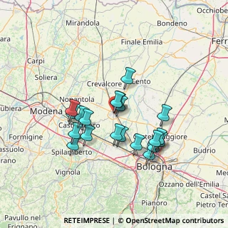 Mappa San Giovanni In Persiceto Parco Pettazzoni, 40017 San Giovanni in Persiceto BO, Italia (12.295)
