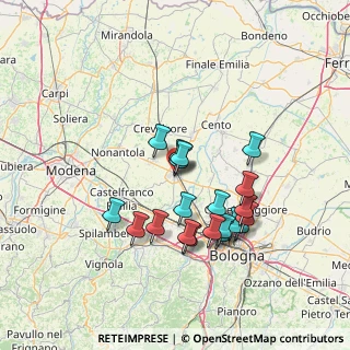 Mappa Parco Raffaele Pettazzoni, 40017 San Giovanni In Persiceto BO, Italia (12.9225)