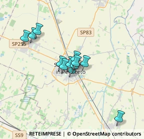 Mappa San Giovanni In Persiceto Parco Pettazzoni, 40017 San Giovanni in Persiceto BO, Italia (2.55833)