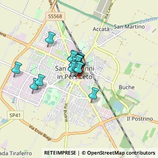 Mappa Via Foro Boario, 40017 San Giovanni In Persiceto BO, Italia (0.535)