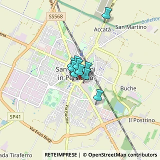 Mappa Parco Raffaele Pettazzoni, 40017 San Giovanni In Persiceto BO, Italia (0.38909)
