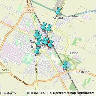 Mappa Via Raffaello, 40017 San Giovanni In Persiceto BO, Italia (0.64182)