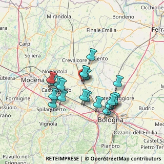 Mappa Via Raffaello, 40017 San Giovanni In Persiceto BO, Italia (12.3045)