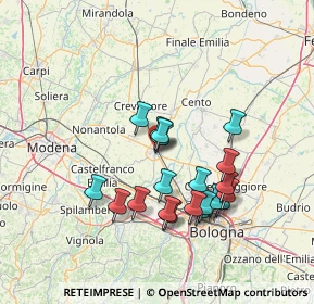 Mappa Via Raffaello, 40017 San Giovanni In Persiceto BO, Italia (12.901)