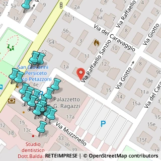 Mappa Via Raffaello, 40017 San Giovanni In Persiceto BO, Italia (0.1)