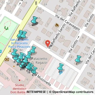 Mappa Via Raffaello, 40017 San Giovanni In Persiceto BO, Italia (0.086)
