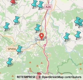 Mappa Viale Remembrance, 15076 Ovada AL, Italia (6.55467)