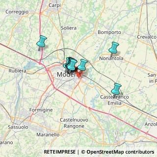Mappa Via Pierluigi da Palestrina, 41122 Modena MO, Italia (4.26364)