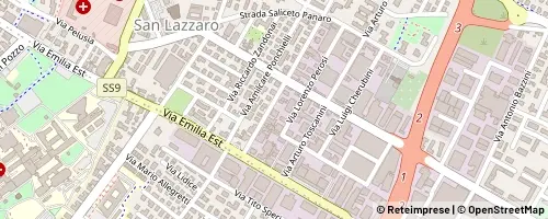 Mappa Modena