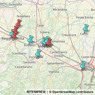 Mappa Via Pierluigi da Palestrina, 41122 Modena MO, Italia (17.25077)