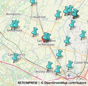 Mappa Via Salemi, 40017 San Giovanni In Persiceto BO, Italia (10.27)