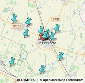 Mappa Via Salemi, 40017 San Giovanni In Persiceto BO, Italia (3.02846)