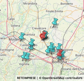 Mappa Via Salemi, 40017 San Giovanni In Persiceto BO, Italia (12.02529)