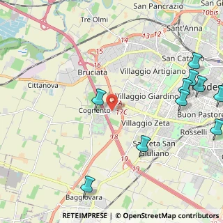 Mappa Str. Cognento, 41126 Cognento MO, Italia (3.25417)