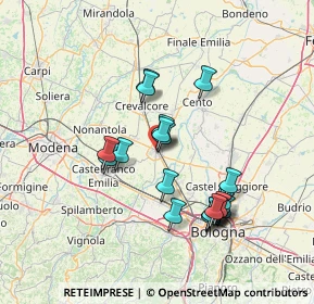 Mappa Via Teofilo Ungarelli, 40017 San Giovanni in Persiceto BO, Italia (13.012)