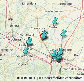 Mappa Via Teofilo Ungarelli, 40017 San Giovanni in Persiceto BO, Italia (12.62235)