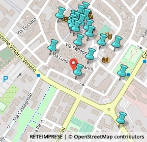 Mappa Via Teofilo Ungarelli, 40017 San Giovanni in Persiceto BO, Italia (0.132)