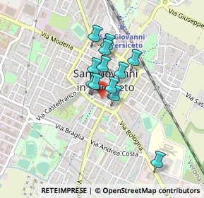 Mappa Via Teofilo Ungarelli, 40017 San Giovanni in Persiceto BO, Italia (0.29667)