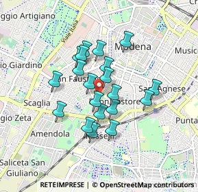 Mappa Via del Caravaggio, 41124 Modena MO, Italia (0.68)
