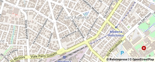 Mappa Modena