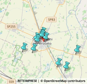 Mappa Circonvallazione Italia, 40017 San Giovanni In Persiceto BO, Italia (2.80091)