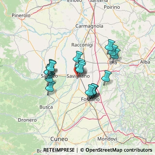Mappa Via Grazia Deledda, 12038 Savigliano CN, Italia (11.254)