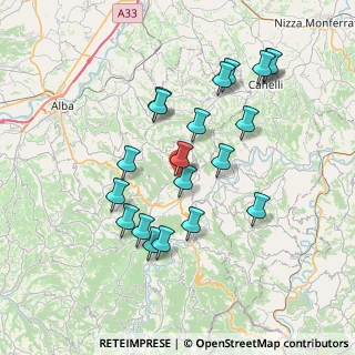 Mappa Località San Giuseppe, 12050 Rocchetta Belbo CN, Italia (7.266)