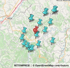 Mappa Località San Giuseppe, 12050 Rocchetta Belbo CN, Italia (7.266)