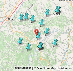 Mappa Località San Giuseppe, 12050 Rocchetta Belbo CN, Italia (7.575)