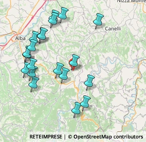 Mappa Località San Giuseppe, 12050 Rocchetta Belbo CN, Italia (8.679)