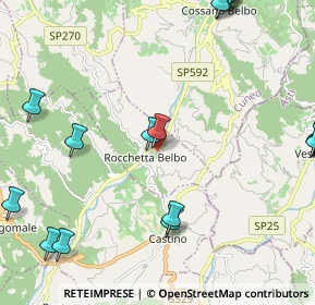 Mappa Località San Giuseppe, 12050 Rocchetta Belbo CN, Italia (3.204)