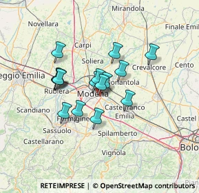 Mappa Via Riccardo Zandonai, 41122 Modena MO, Italia (10.17813)