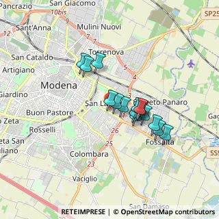 Mappa Via Riccardo Zandonai, 41126 Modena MO, Italia (1.318)