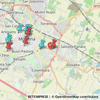 Mappa Via Riccardo Zandonai, 41126 Modena MO, Italia (2.47273)