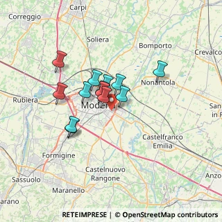 Mappa Via Riccardo Zandonai, 41126 Modena MO, Italia (4.98154)