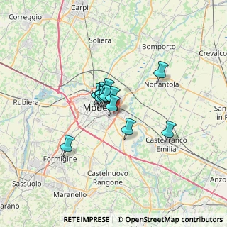 Mappa Via Riccardo Zandonai, 41122 Modena MO, Italia (3.96231)