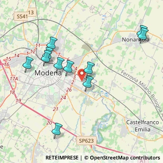 Mappa Polistudio Venere, 41122 Modena MO, Italia (4.31545)