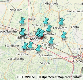 Mappa Polistudio Venere, 41122 Modena MO, Italia (11.13529)