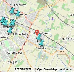 Mappa Polistudio Venere, 41122 Modena MO, Italia (2.94455)