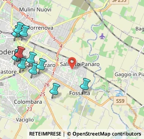 Mappa Polistudio Venere, 41122 Modena MO, Italia (2.67333)