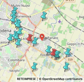 Mappa Polistudio Venere, 41122 Modena MO, Italia (2.4735)