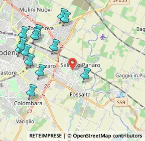 Mappa Polistudio Venere, 41122 Modena MO, Italia (2.43846)