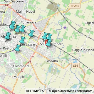 Mappa Polistudio Venere, 41122 Modena MO, Italia (2.47154)