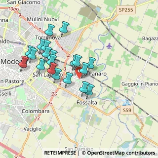 Mappa Polistudio Venere, 41122 Modena MO, Italia (1.7545)