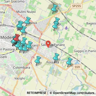 Mappa Polistudio Venere, 41122 Modena MO, Italia (2.5915)