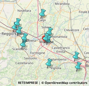 Mappa Via Tiziano, 41124 Modena MO, Italia (16.31)