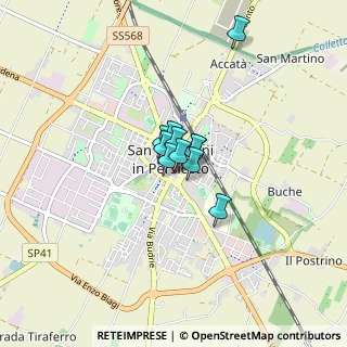Mappa Piazza Sassoli, 40017 San Giovanni in Persiceto BO, Italia (0.37909)
