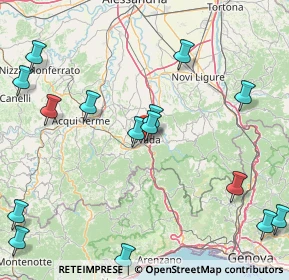 Mappa 15076 Ovada AL, Italia (22.09533)