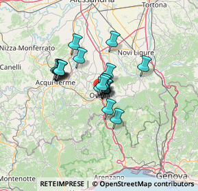 Mappa 15076 Ovada AL, Italia (8.627)