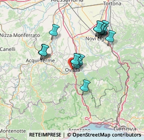 Mappa 15076 Ovada AL, Italia (13.25667)